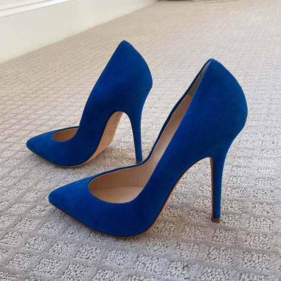 Giuseppe Zanotti blue pumps size 38 - Picture 2 of 5